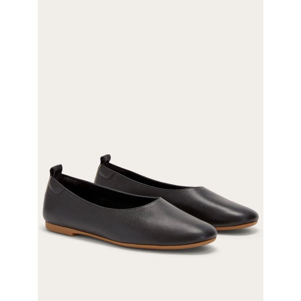 Everlane Day Glove Flat Black Leather Ballet Slip On Size 6.5 Sustainable Chic - Picture 10 of 10